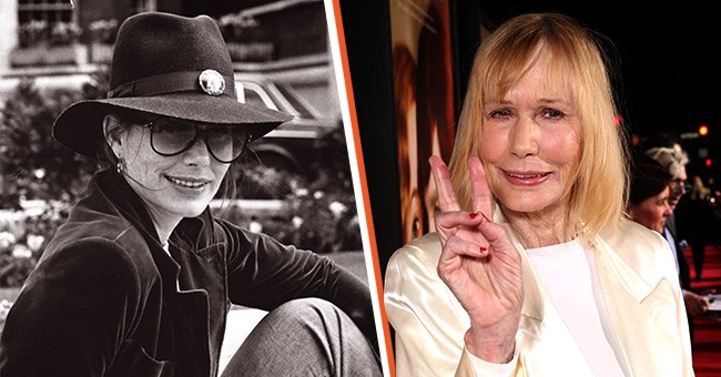 A side-by-side photo of Sally Kellerman during her younger years and later in life. | Source: Getty Images
