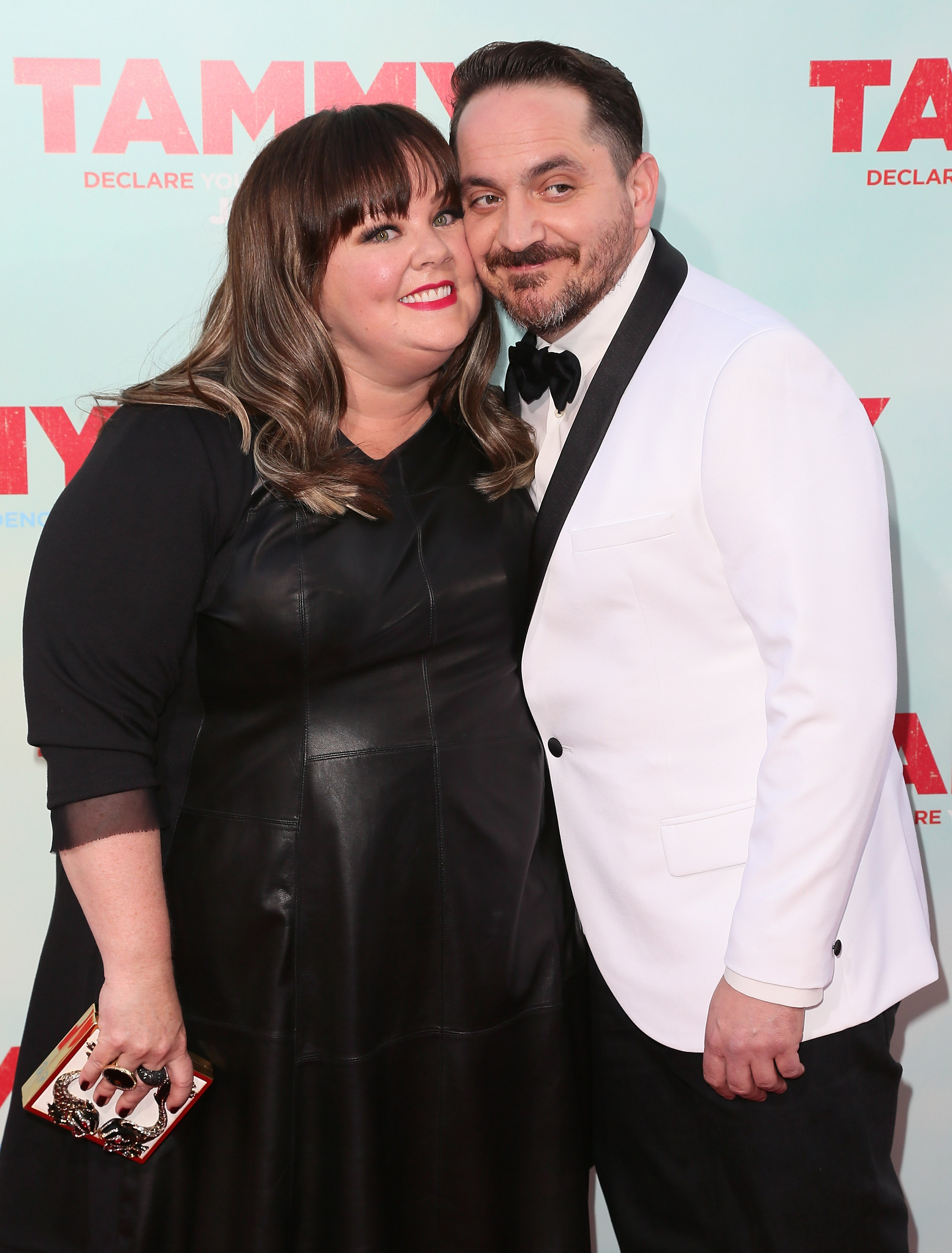 Melissa McCarthy and her husband Ben Falcone at the premiere of "Tammy" on June 30, 2014, in Hollywood, California | Source: Getty Images
