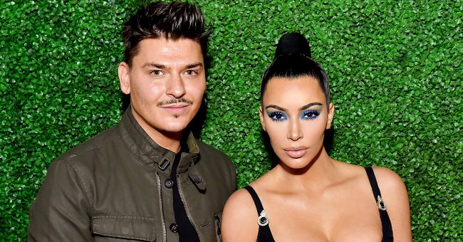 Mario Dedivanovic and Kim Kardashian West at the KKWxMario Dinner in March 2018 | Source: Getty Images