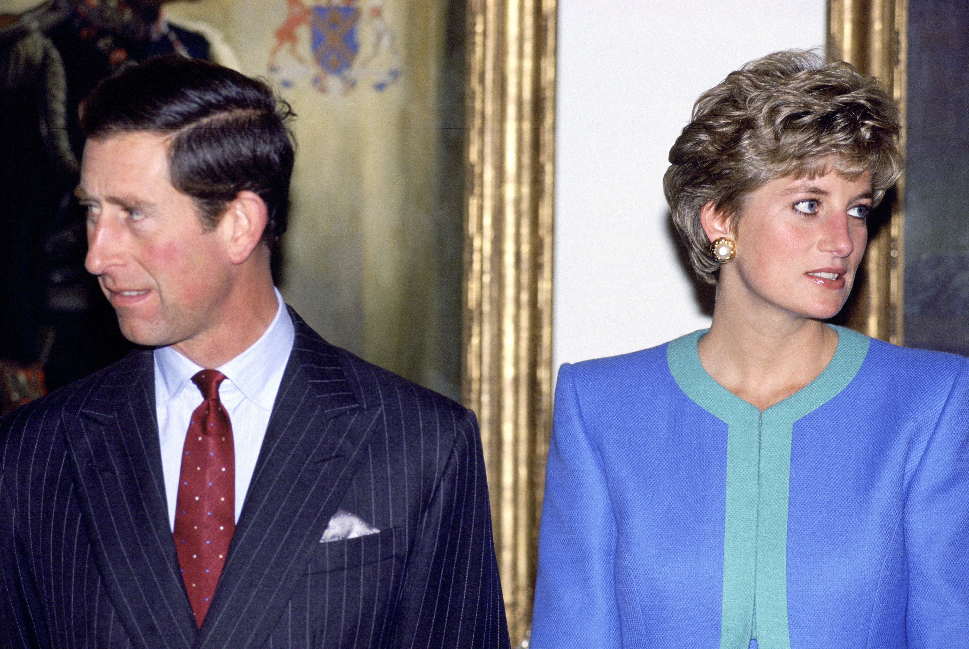 Prince, Prince of Wales and Diana, Princess of Wales pictured during a visit to Ottawa in Canada.┃Source: Getty Images