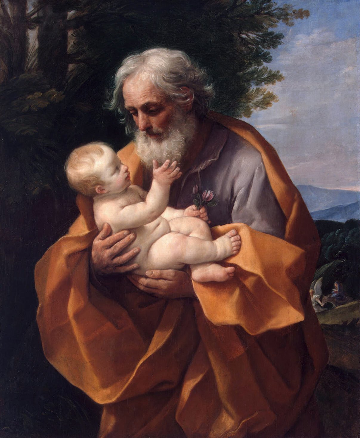 San José con el Niño Jesús en brazos, por Guido Reni. | Foto: Wikimedia Commons San José con el Niño Jesús en brazos, por Guido Reni. | Foto: Wikimedia Commons