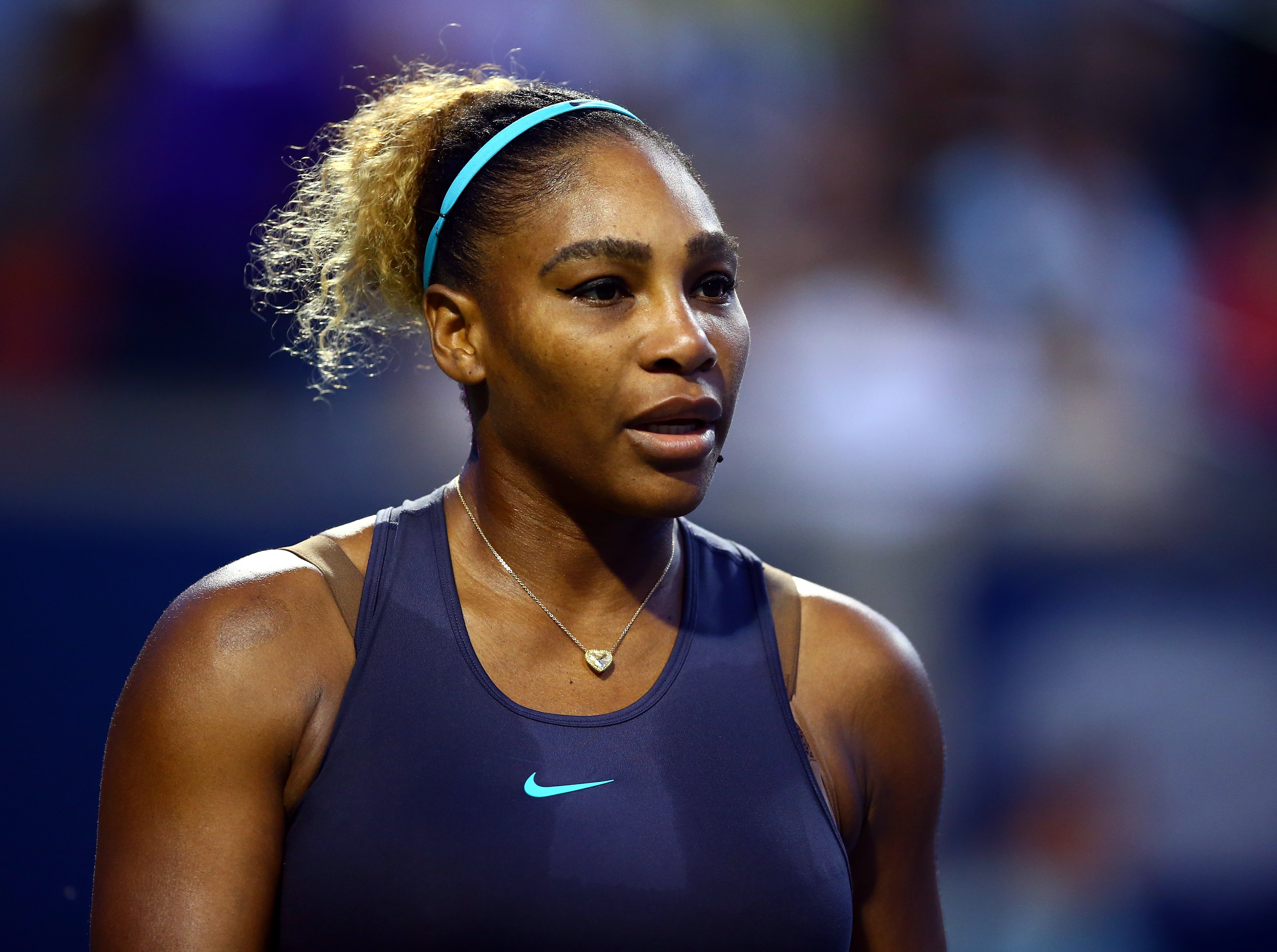 Serena Williams on Day 9 of the Rogers Cup at Aviva Centre on August 11, 2019. | Photo: GettyImages