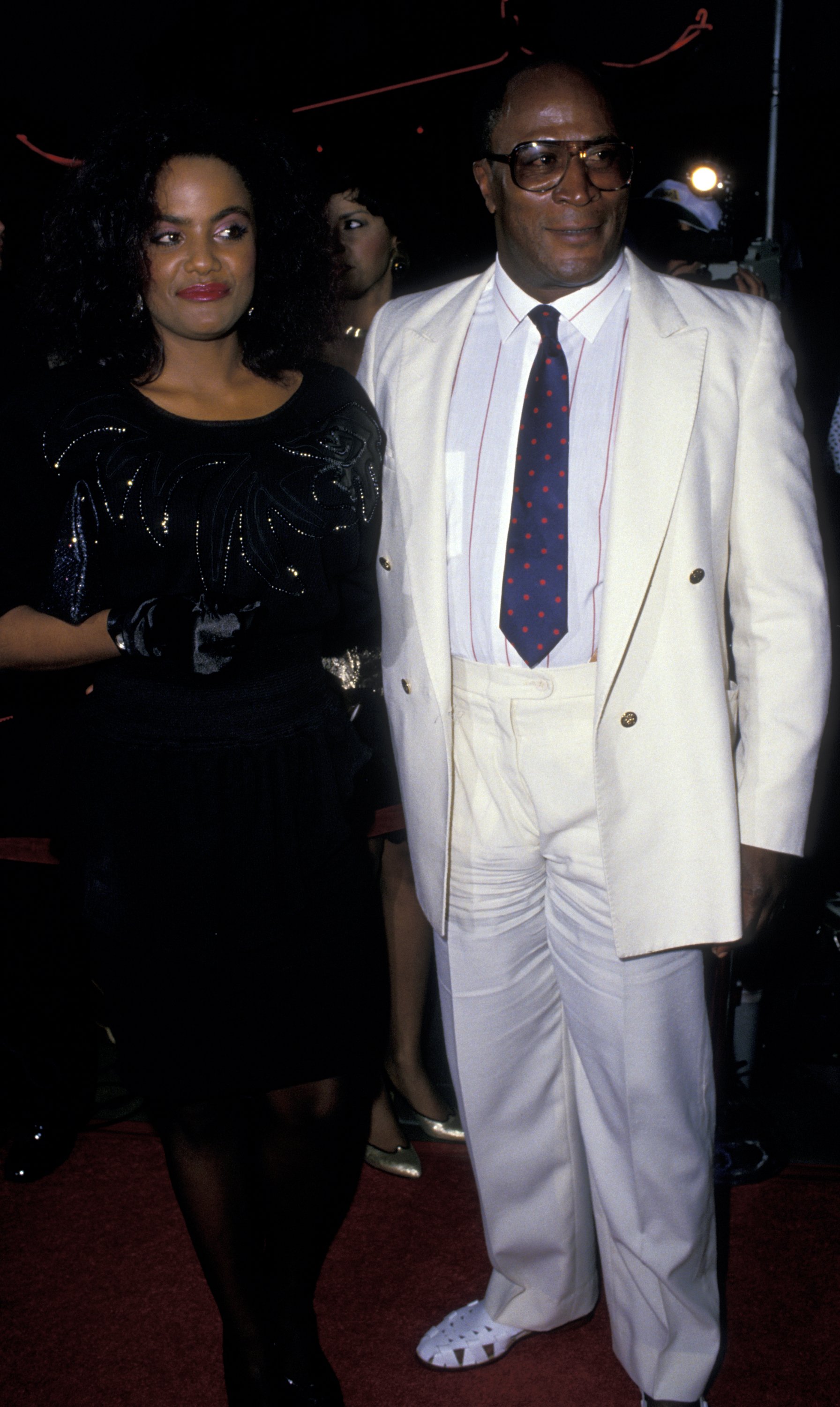 John Amos and daughter Shannon Amos on June 26, 1988 in Hollywood, California | Photo: Getty Images