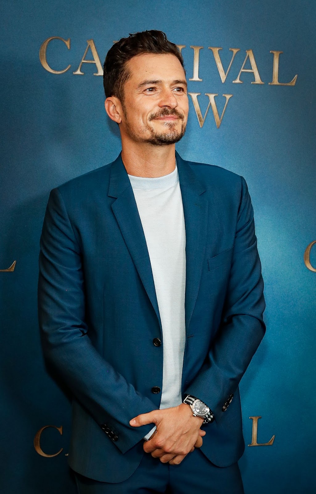 Orlando Bloom at the premiere of "Carnival Row" on August 28, 2019, in London, England. | Source: Getty Images