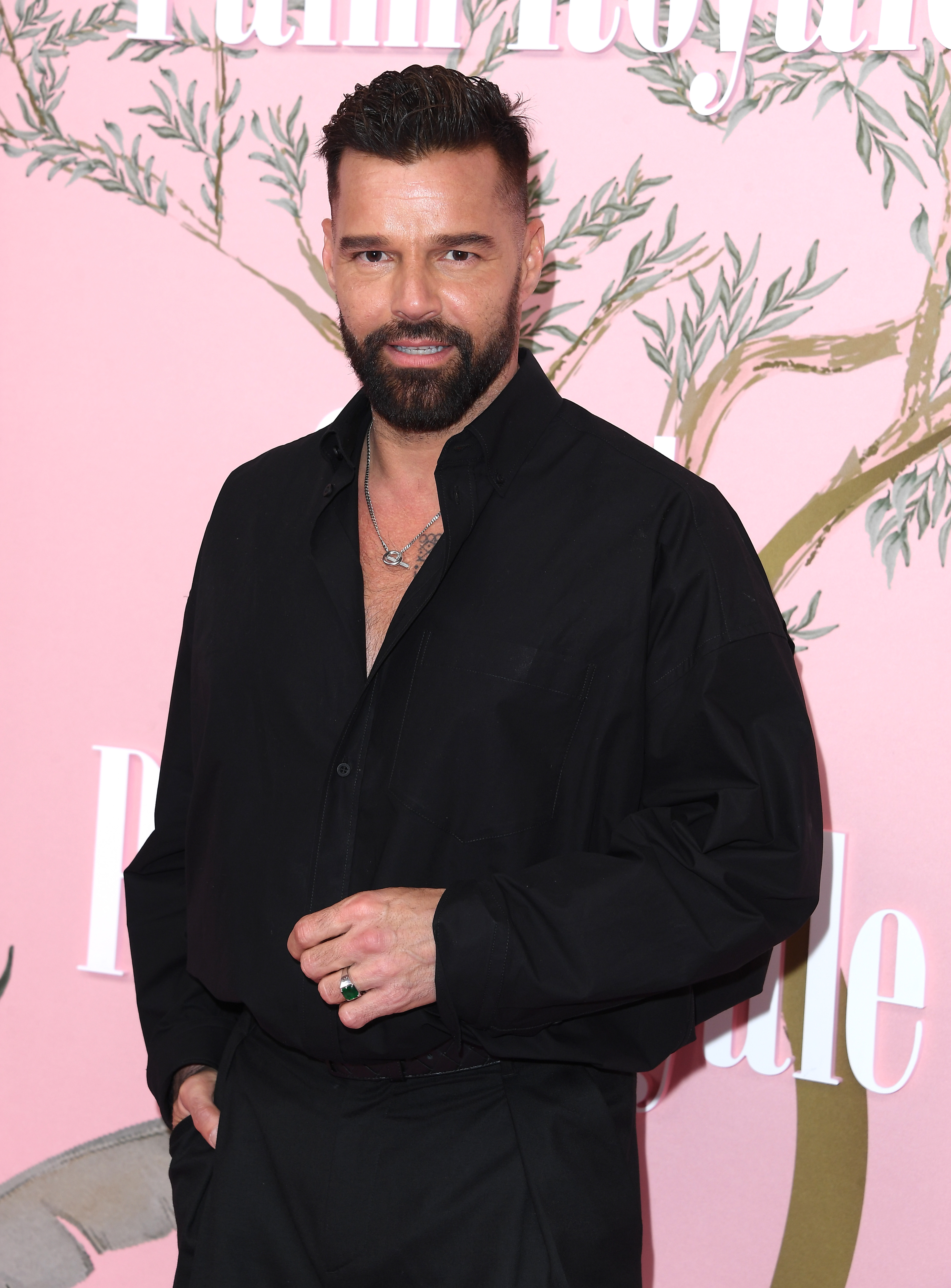 Ricky Martin arrives at the World Premiere Of Apple TV+'s "Palm Royale" at Samuel Goldwyn Theater in Beverly Hills, California, on March 14, 2024 | Source: Getty Images