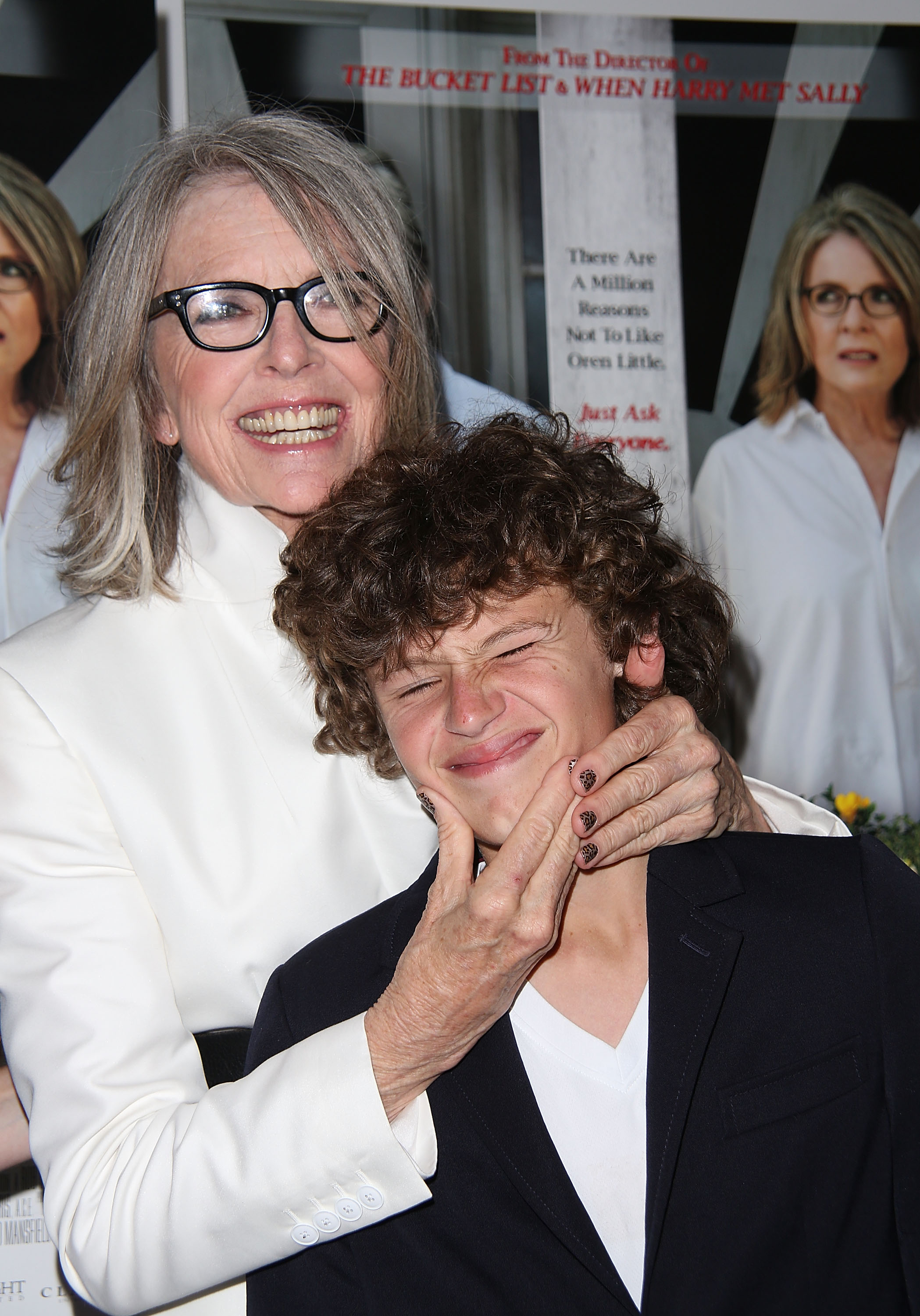 Diane Keaton and her son Duke Keaton attend the "And So It Goes" premiere at Guild Hall on July 6, 2014 in East Hampton, New York. | Source: Getty Images