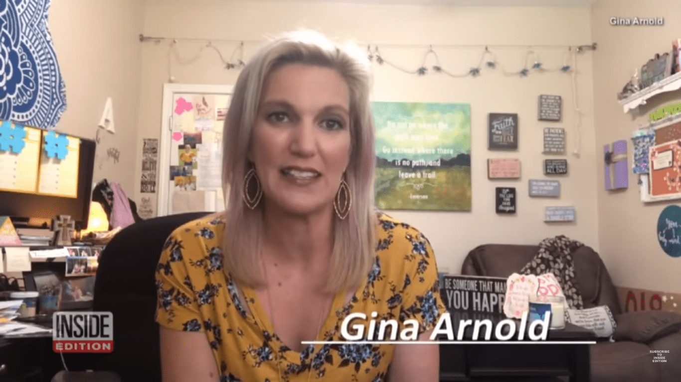 Gina Arnold. | Source: youtube.com/Inside Edition