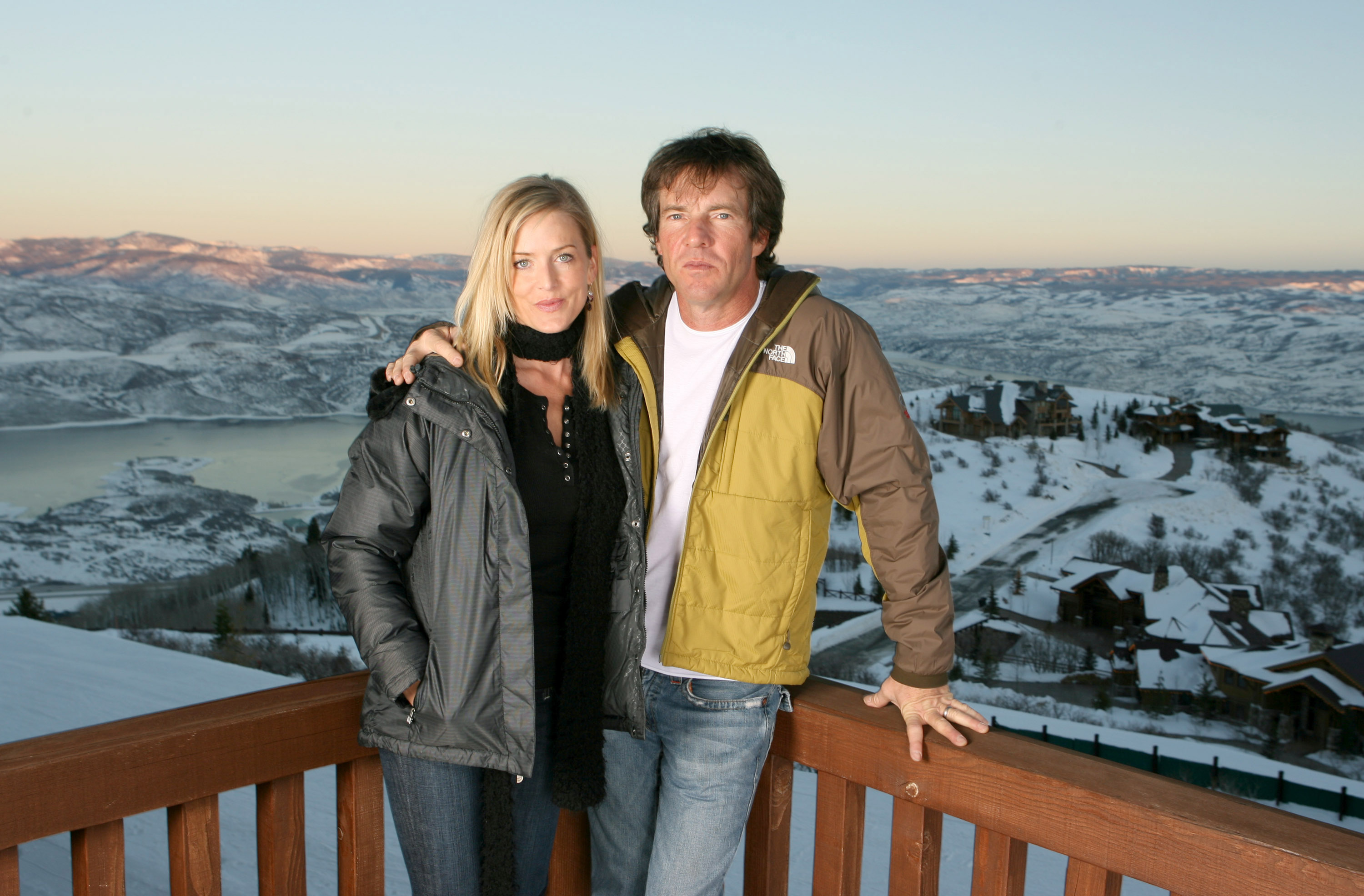 Dennis Quaid and Kimberly Buffington attend Sundance Film Festival on January 24, 2006 | Source: Getty Images