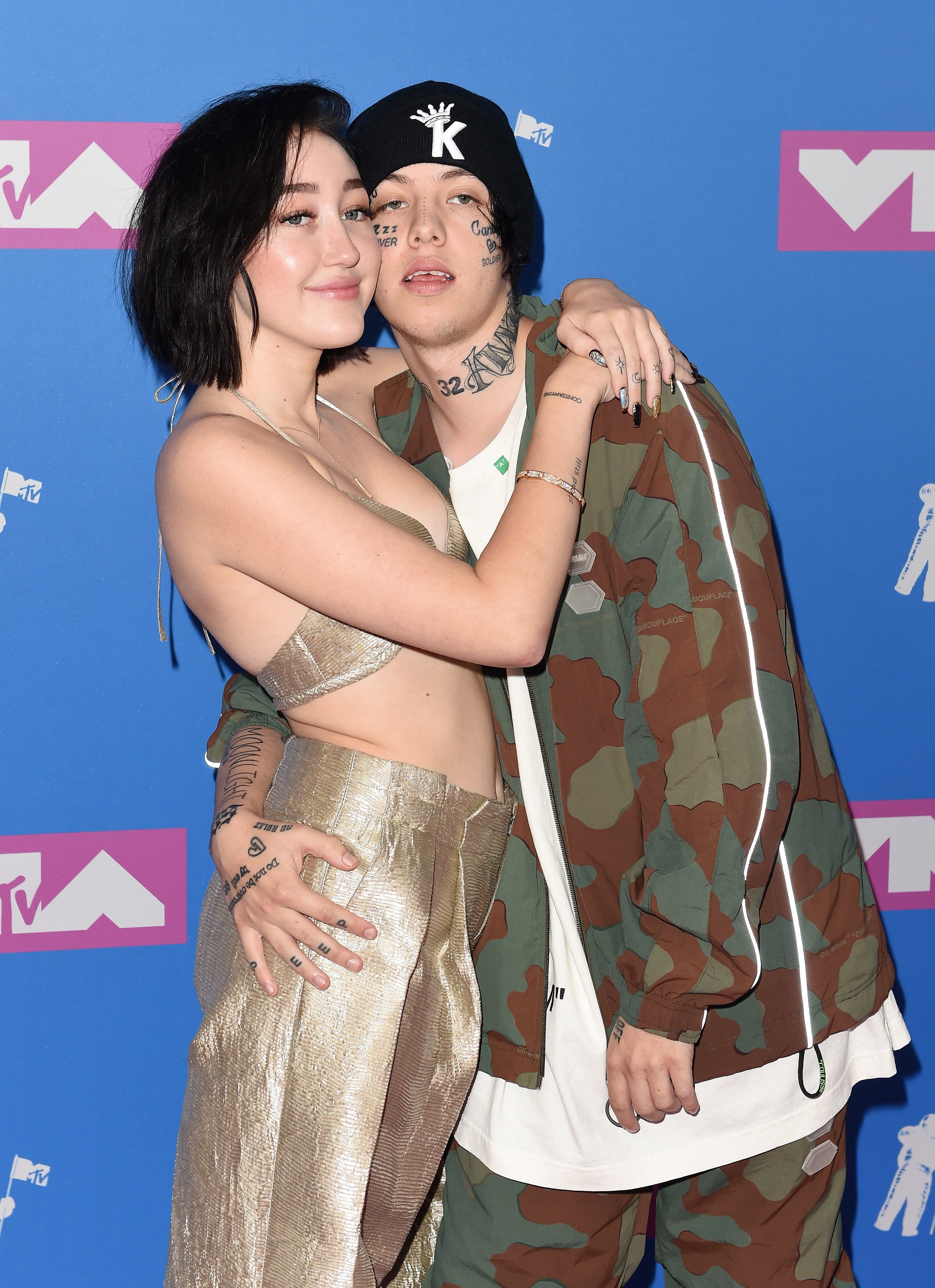Noah Cyrus and Lil Xan attend the 2018 MTV Video Music Awards at Radio City Music Hall on August 20, 2018 in New York City | Source: Getty Images