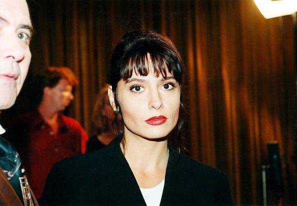 Simone Thomalla, 1995 | Quelle: Getty Images