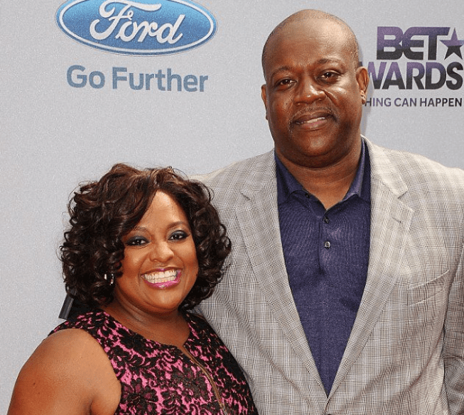 Sherri Shepherd with her second husband Lamar Sally on June 30, 2013 in Los Angeles, California. | Source: Getty Images