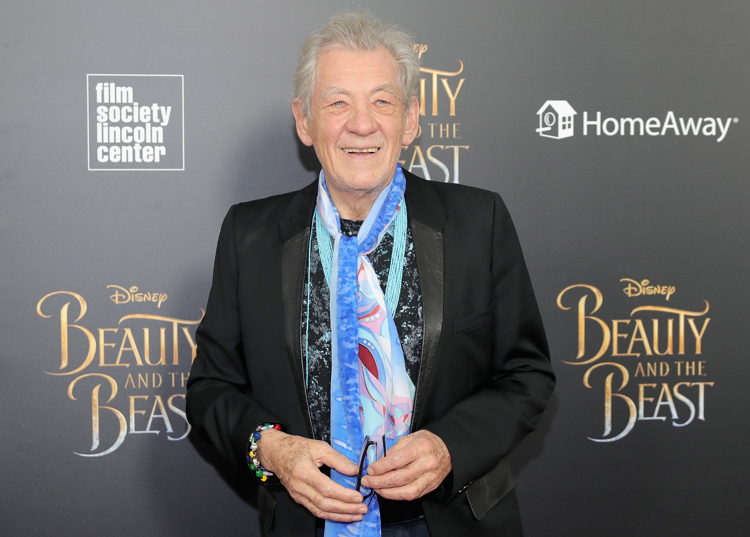 Ian McKellen attends the screening of "Beauty and the Beast" in New York City on March 13, 2017 | Photo: Getty Images