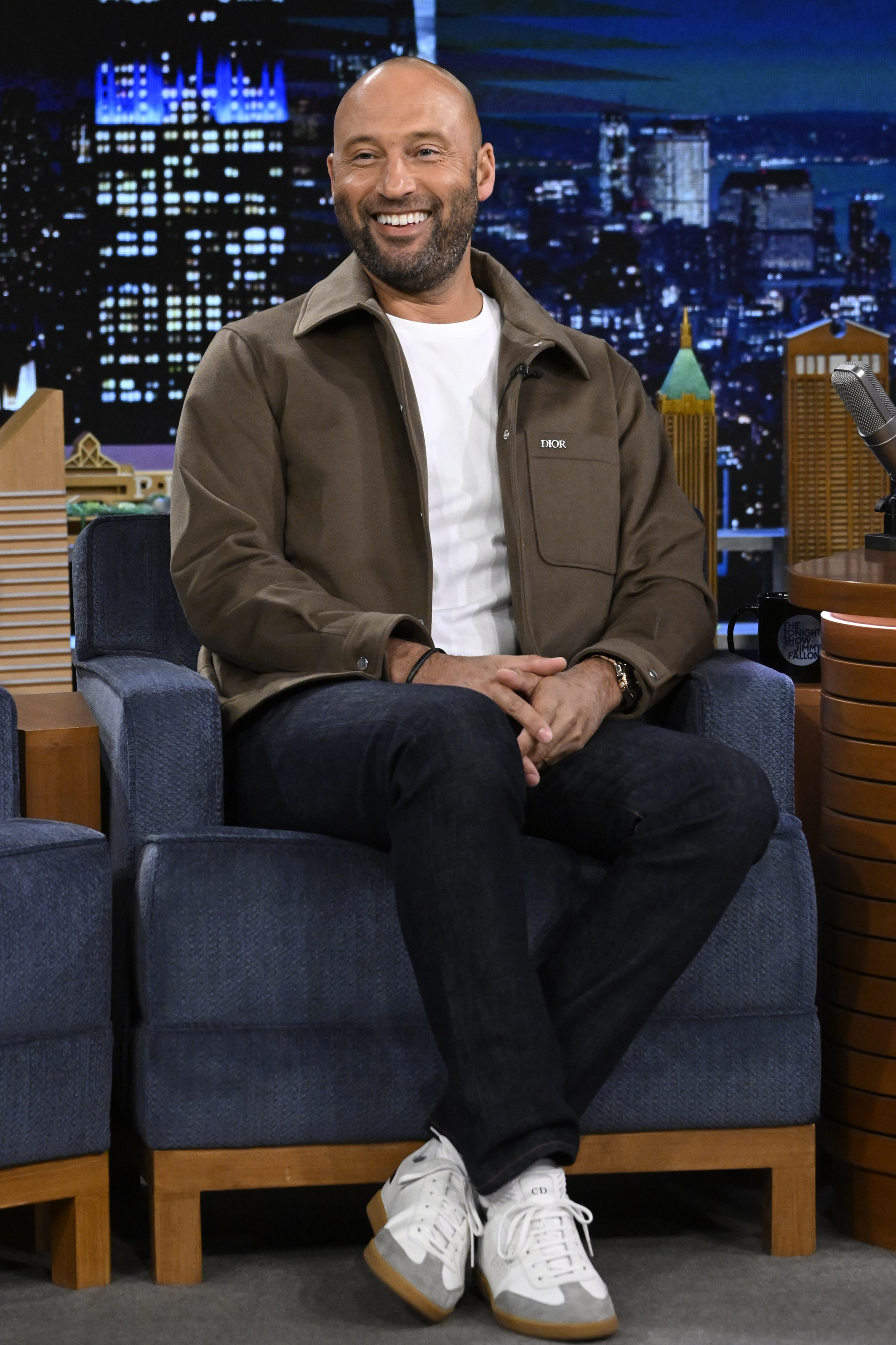 Derek Jeter during an interview on "The Tonight Show Starring Jimmy Fallon" on February 1, 2023 | Source: Getty Images