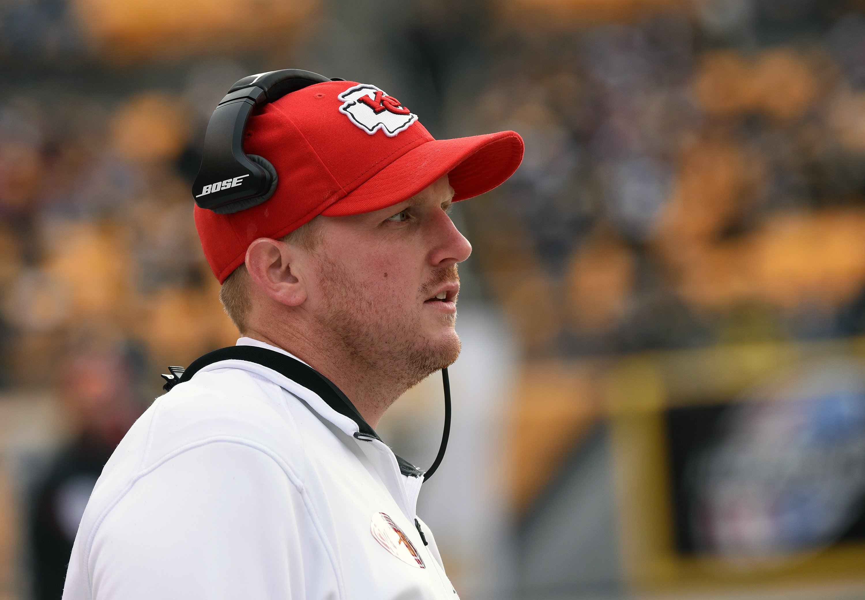 Britt Reid with headphones on | Photo: Getty Images