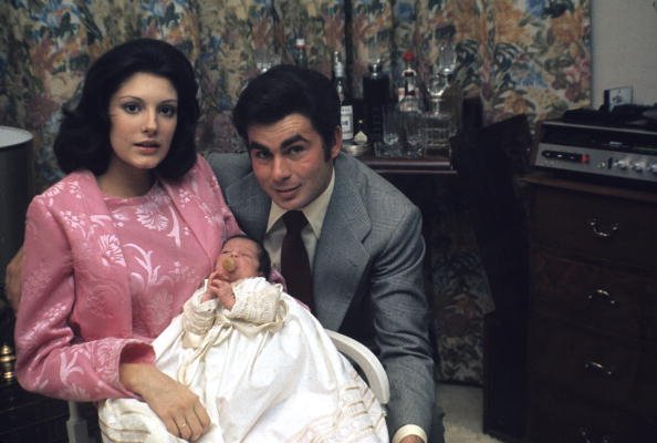 Carmina Ordonez y Francisco Rivera "Paquirri" with his son Francisco. | Foto: Getty Images