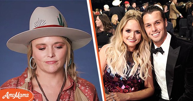 [Left] Picture of Country singer, Miranda Lambert; [Right] Miranda Lambert and Brendan Mcloughlin seen during the 53rd annual CMA Awards at the Bridgestone Arena on November 13, 2019 in Nashville, Tennessee | Source: Getty Images