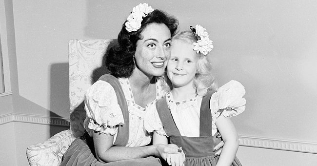 Photo of Joan Crawford and her daughter, Christina Crawford | Photo: Getty Images