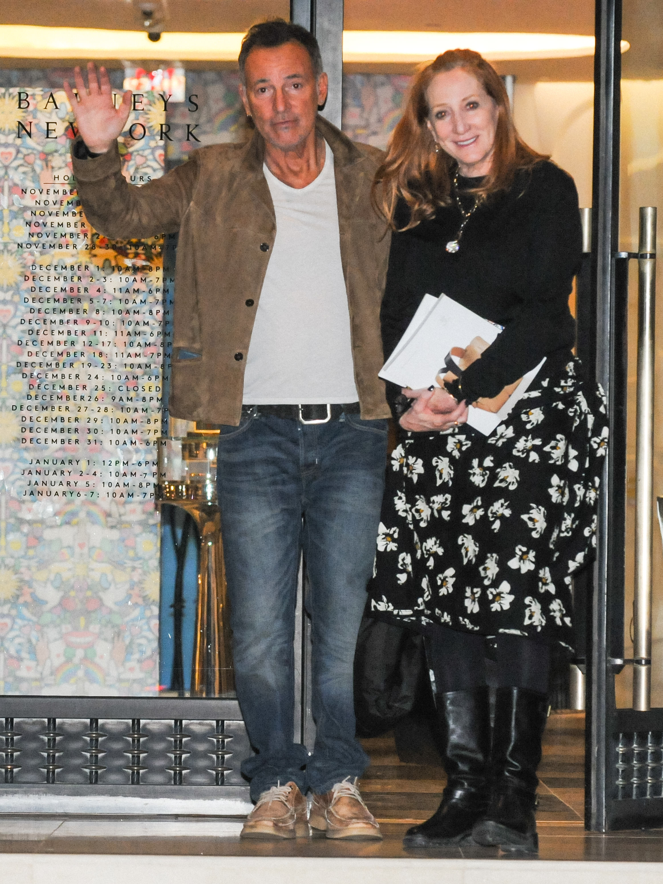Bruce Springsteen and Patti Scialfa in Los Angeles, California on December 08, 2016 | Source: Getty Images