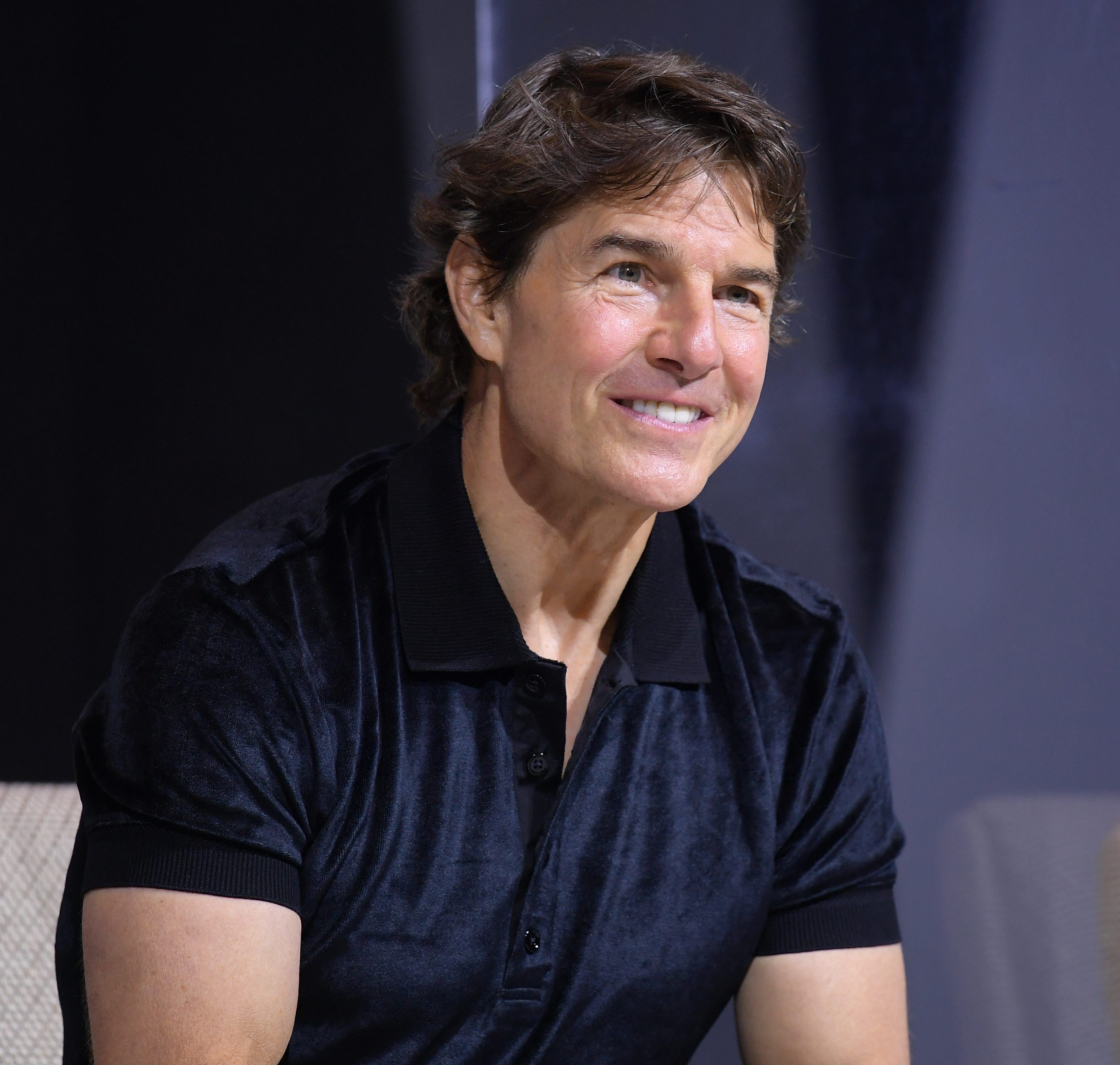 Tom Cruise during a press conference for "Top Gun: Maverick" in Seoul, South Korea on June 20, 2022. | Source: Getty Images