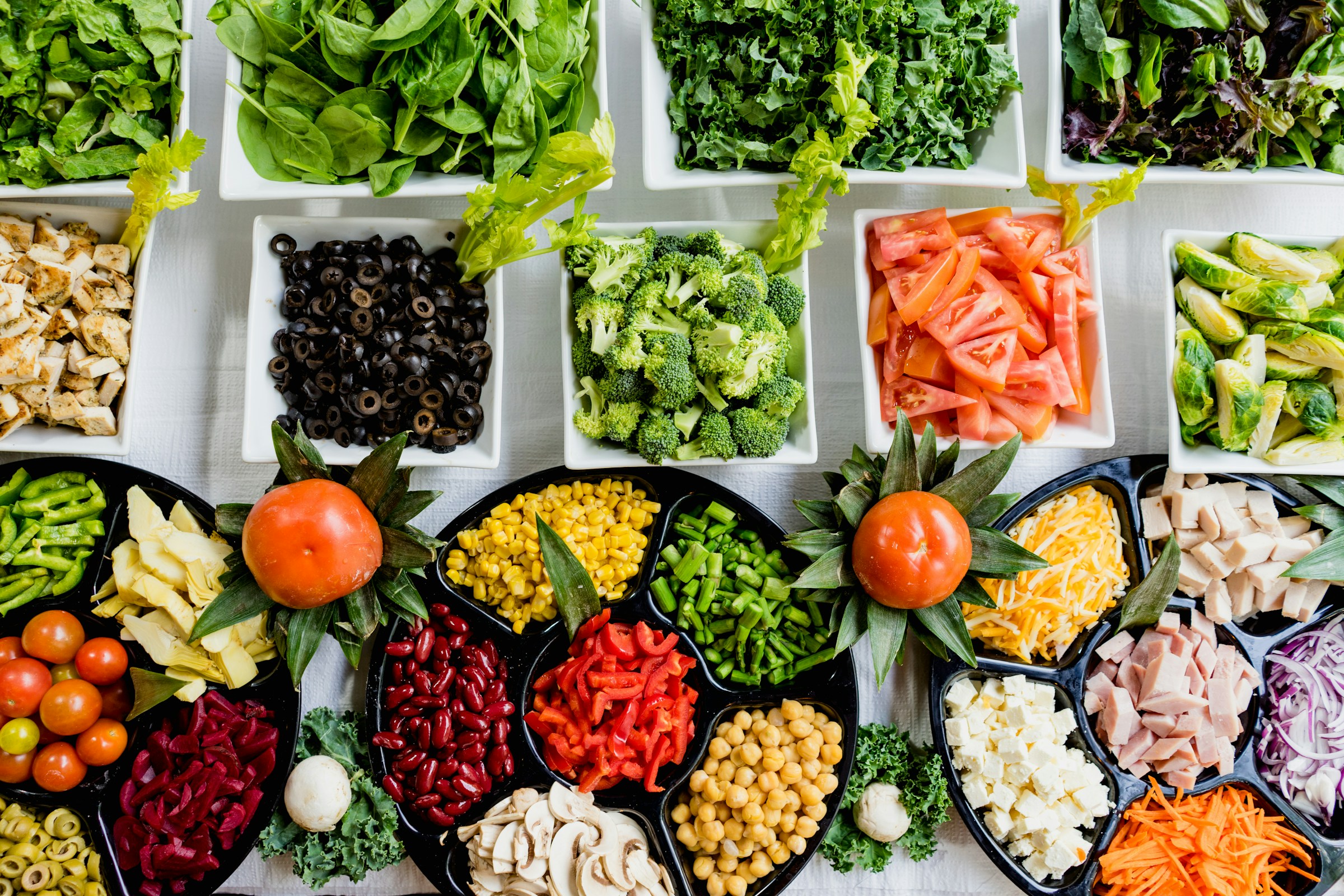 A salad bar | Source: Unsplash