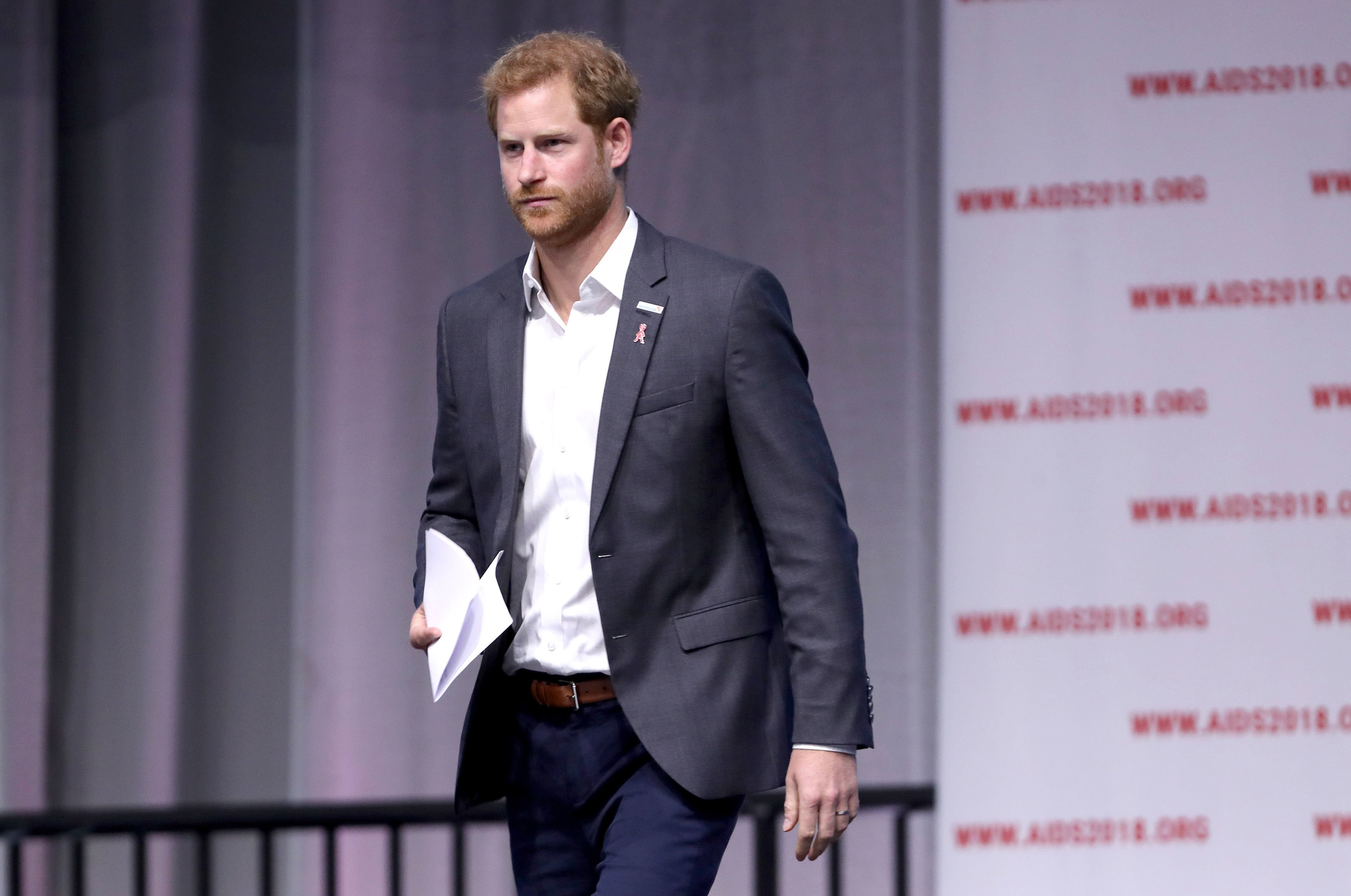 Prince Harry at the Aids 2018 summit in Amsterdam, the Netherlands | Source: Getty Images