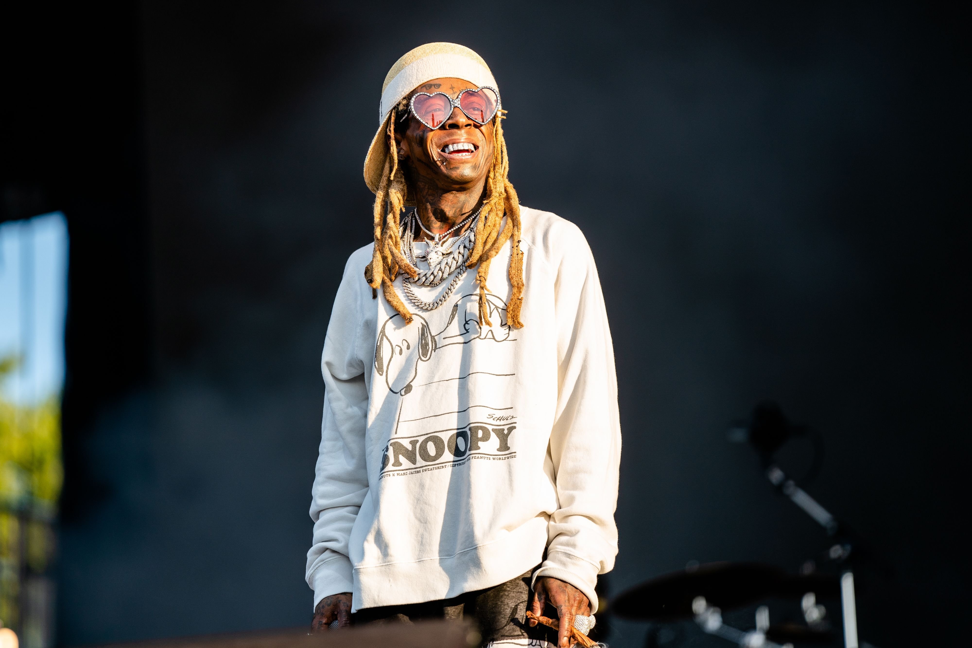 Lil Wayne at the Lollapalooza Music Festival at Grant Park on August 03, 2019. | Source: Getty Images