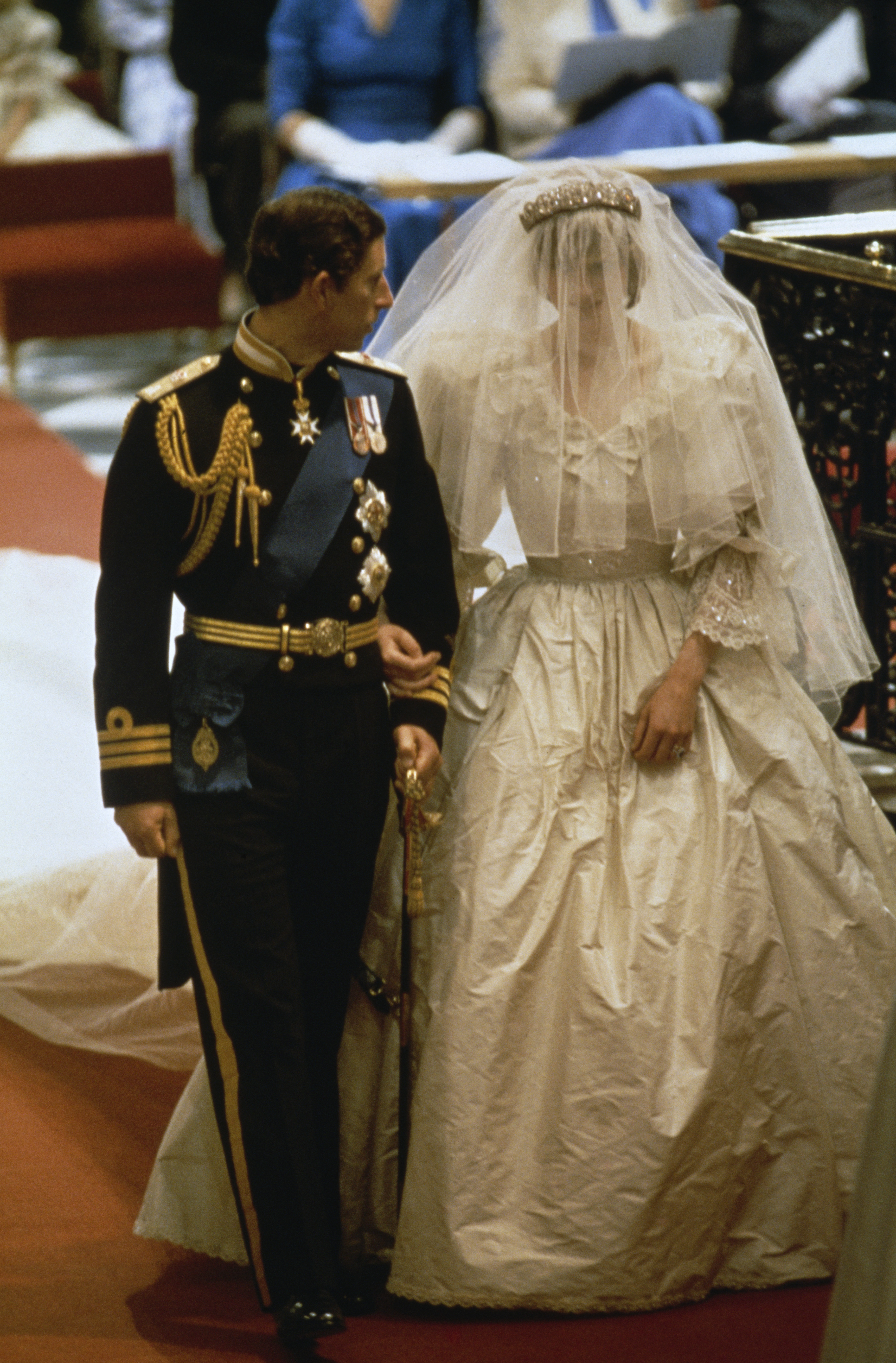 Prince Charles and Lady Diana Spencer's wedding at St Paul's Cathedral on July 29, 1981, in London, England. | Source: Getty Images