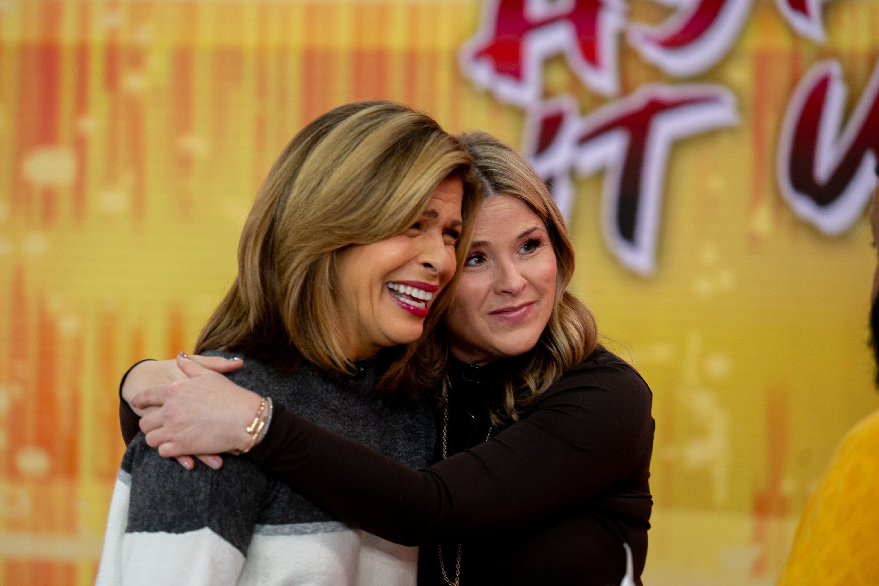 Hoda Kotb and Jenna Bush Hager on Today on November 21, 2024 | Source: Getty Images