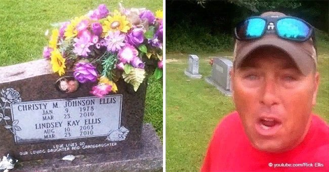 Dad visits his daughter's grave and reveals who killed her