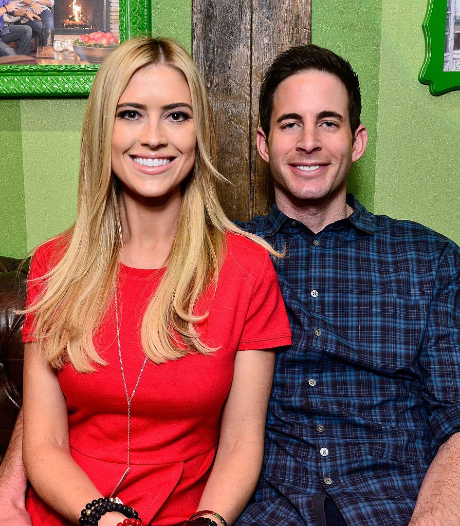 Tarek and Christina El Moussa visited the HGTV Santa HQ | Getty Images