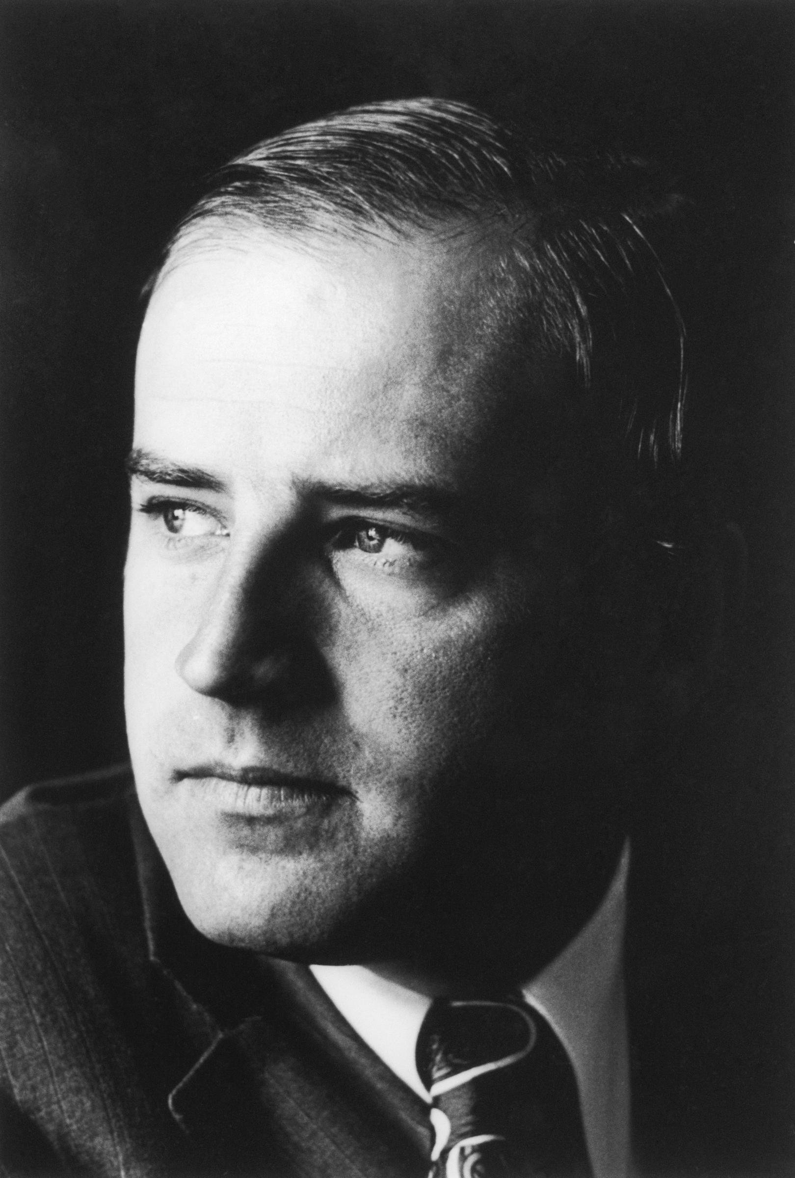 A portrait of Joe Biden as the Democratic Senate Candidate for Delaware in 1972 | Source: Getty Images