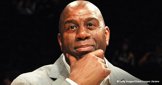 Tearful video resurfaces of Magic Johnson's adopted daughter Elisa meeting her birth mother