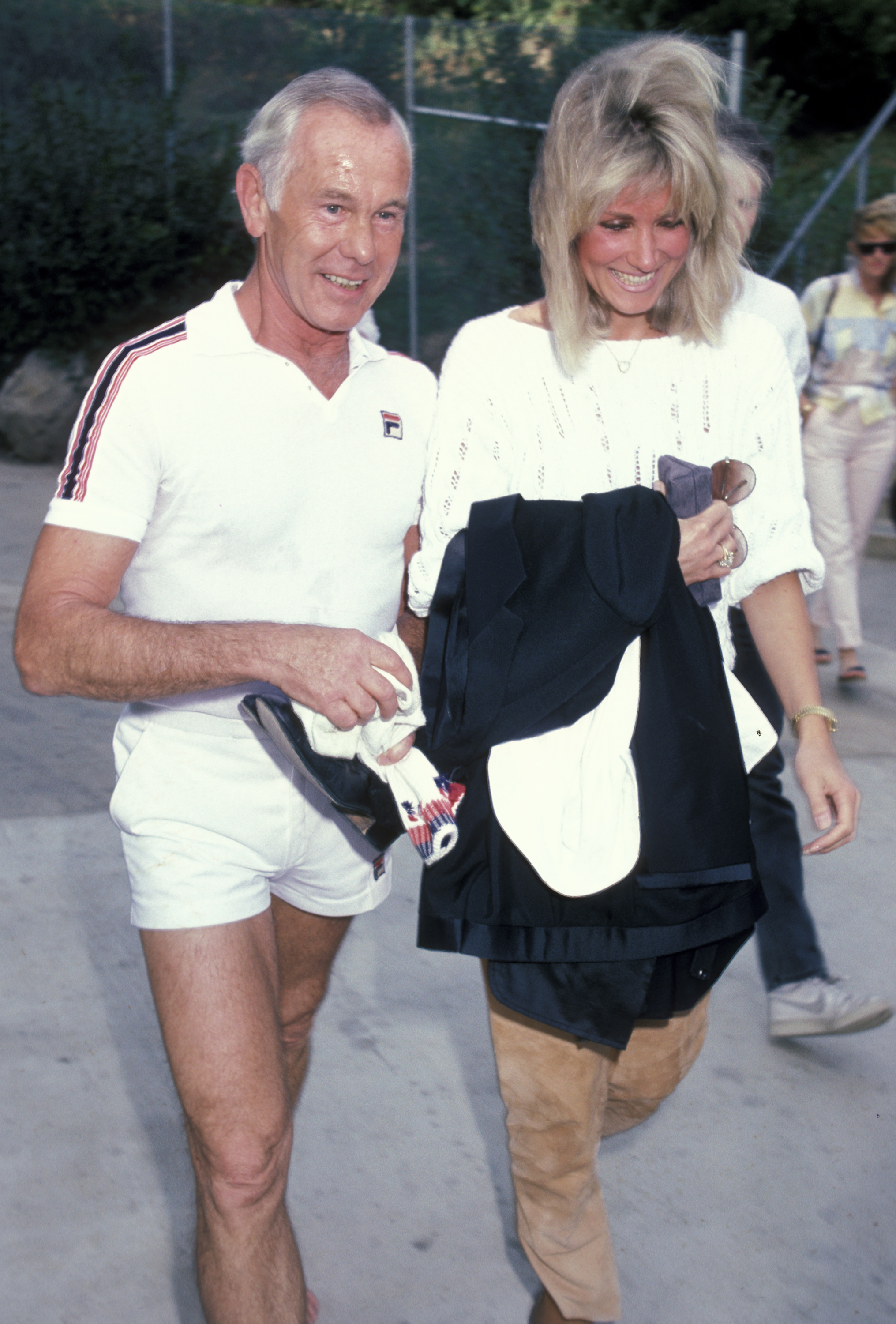 Johnny Carson and Alexis Maas during the 2nd Annual Benefit Concert for Malibu Emergency Room at Firestone Field House at Pepperdine University in Malibu, California | Source: Getty Images