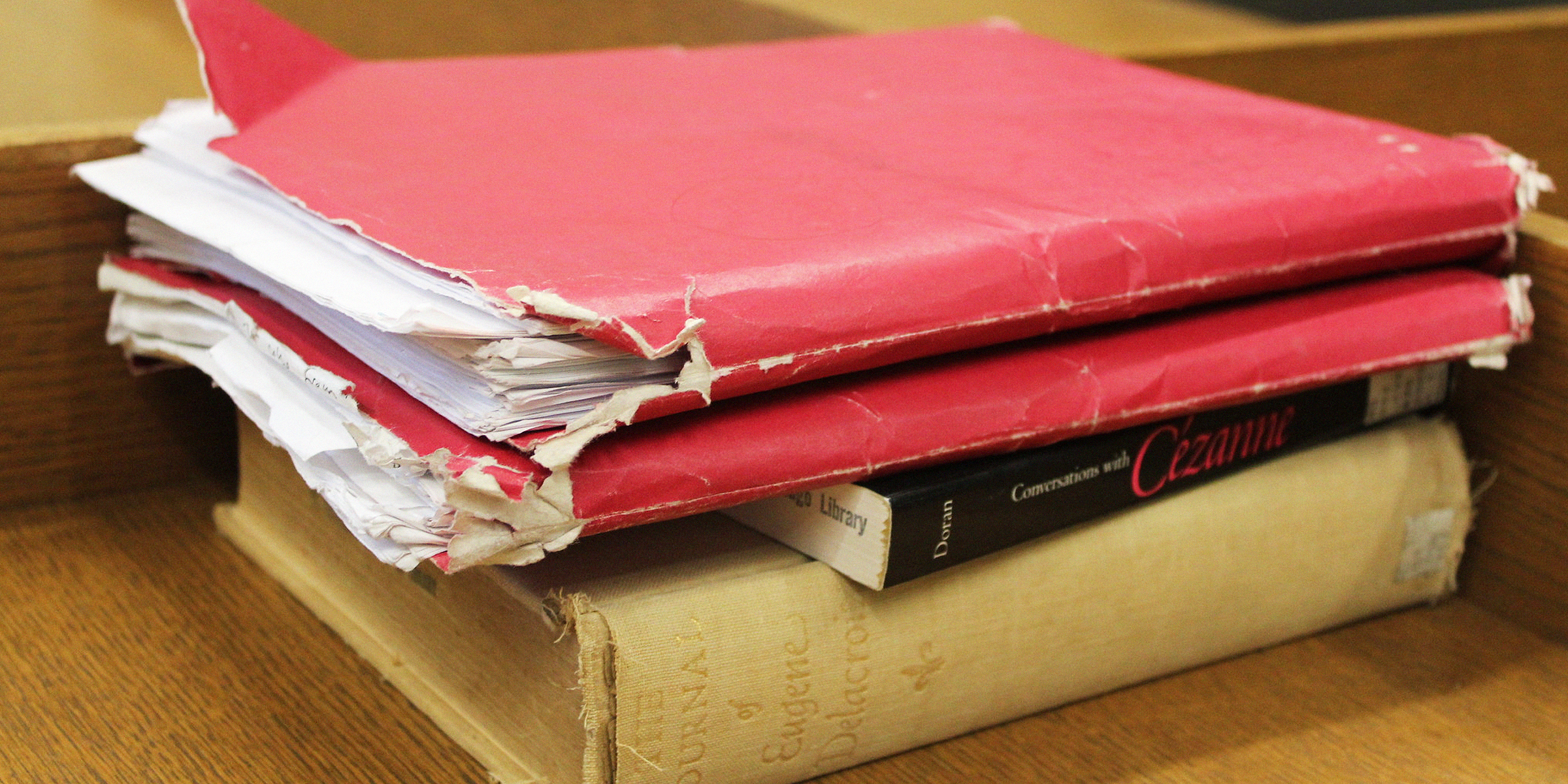 Old files left on table | Source: Flickr