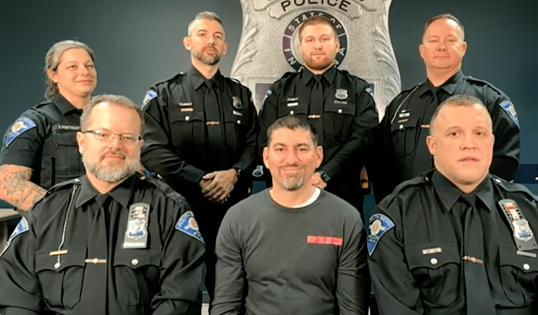 South Bend Police Department officers.  |  Source: facebook.com/South Bend Police Department