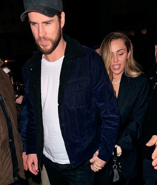 Miley Cyrus and Liam Hemsworth arriving at SNL Afterparty in New York City |Photo: Getty Images