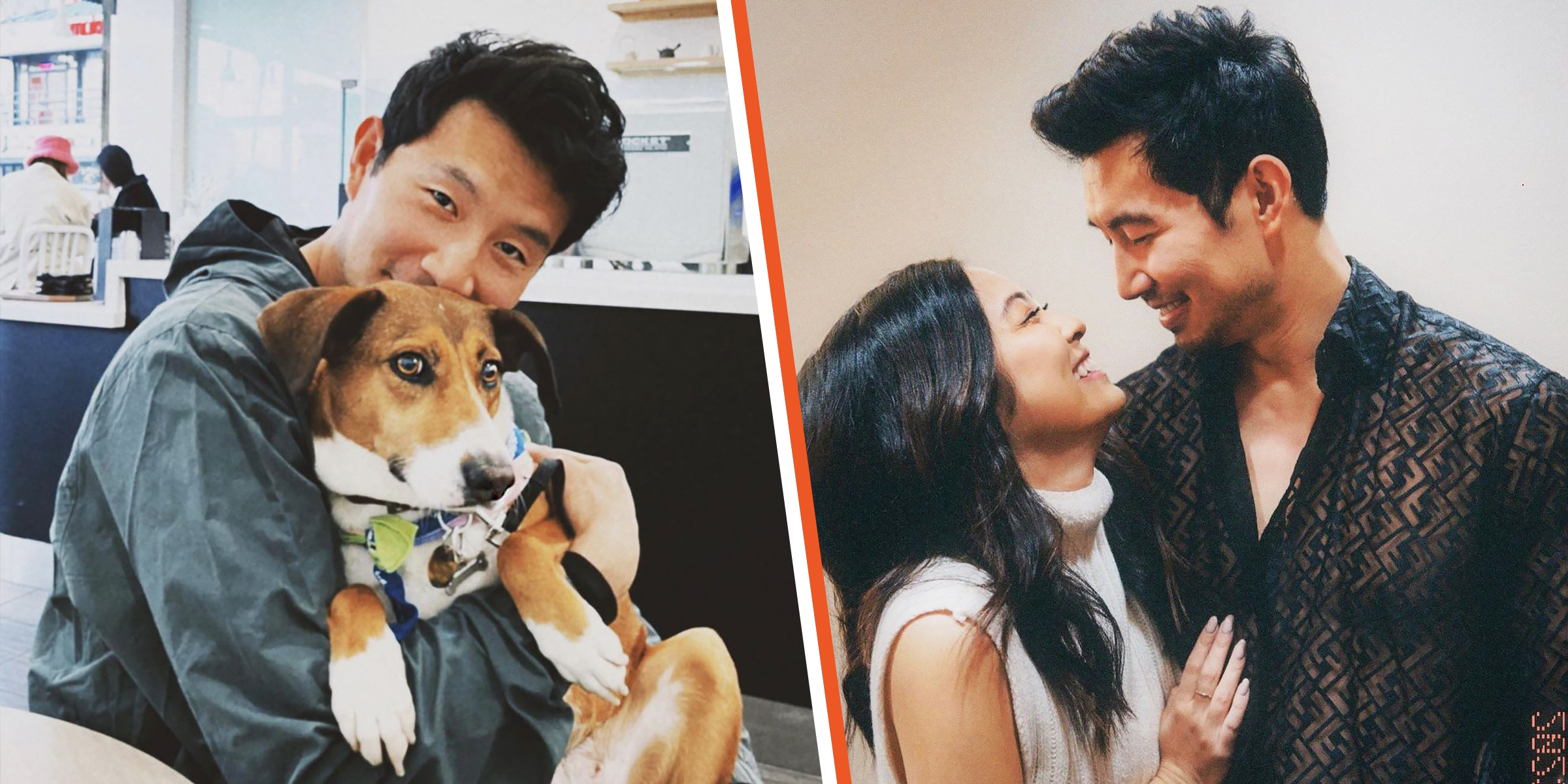 Simu Liu, Chopa The Dog, and Allison Hsu | Source: Instagram.com/simuliu