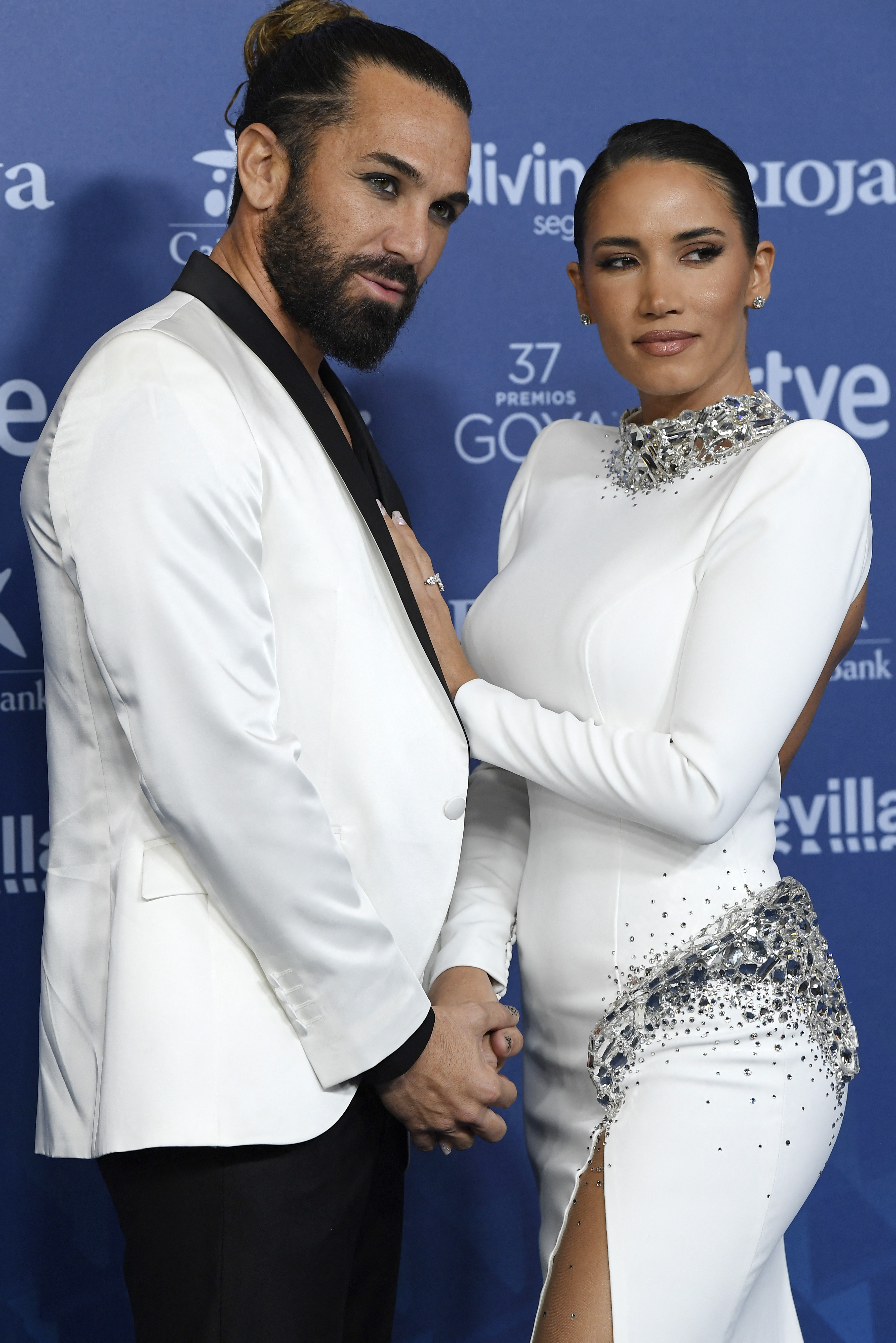 India Martinez with her partner Ismael Vazquez at the 37th Goya awards gala on February 11, 2023 | Source: Getty images