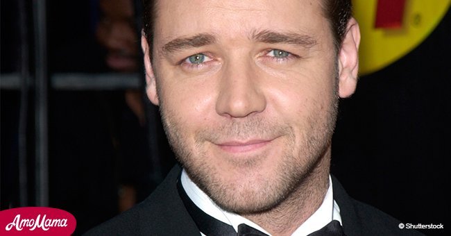 Russell Crowe looks barely recognizable after he gained weight