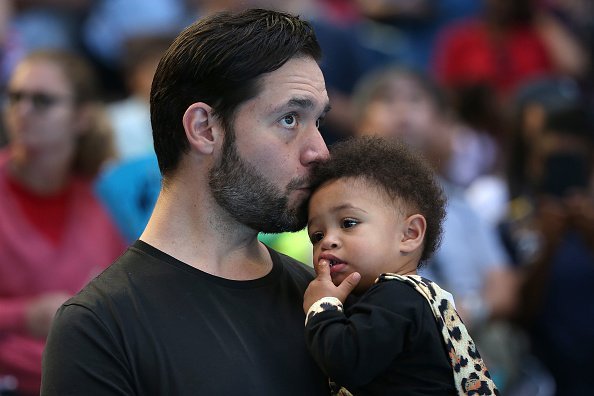 Alexis Ohanian, Tochter Alexis Olympia Ohanian Jr., 2019 Hopman Cup | Quelle: Getty Images