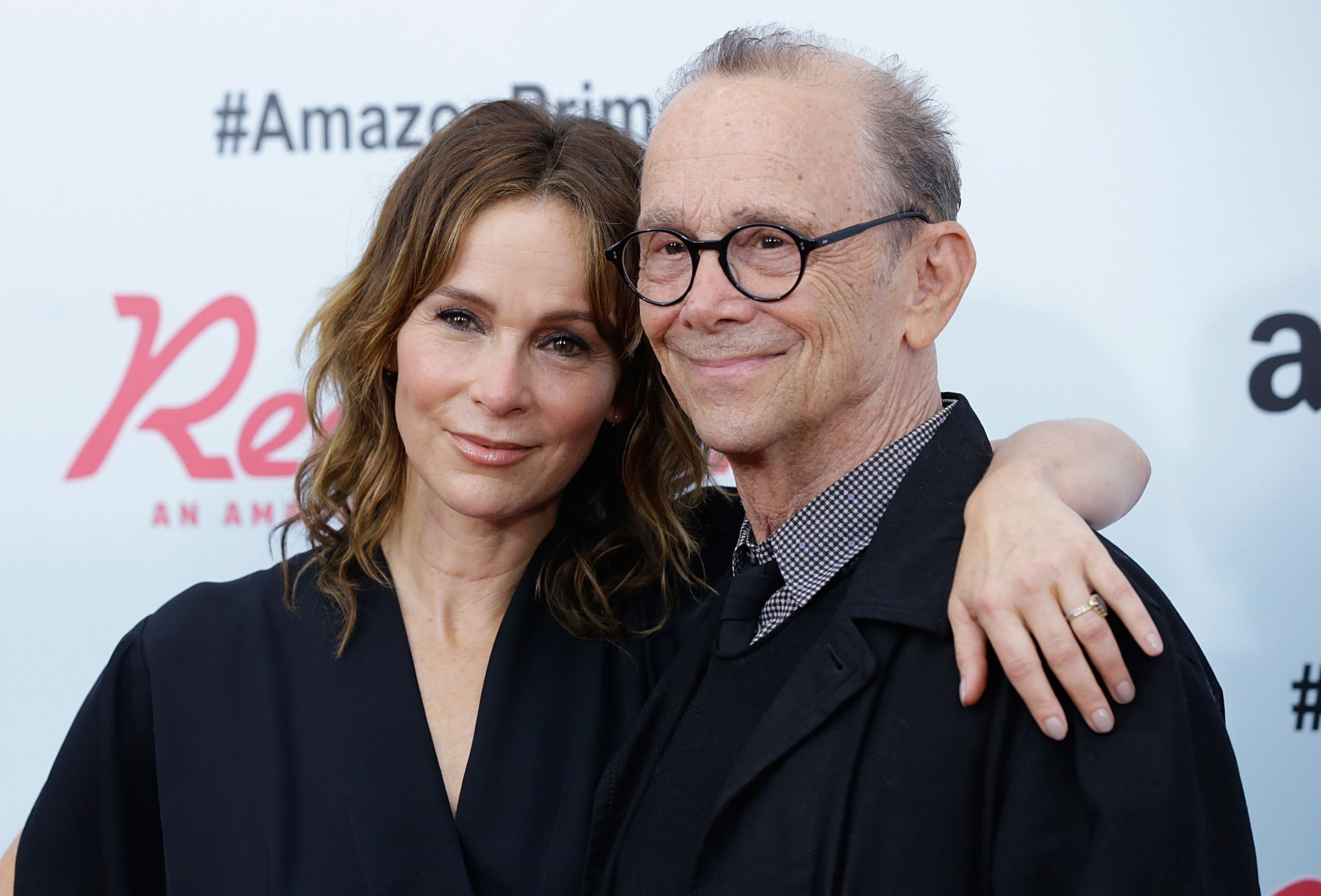 Jennifer Grey and Joel Grey at the "Red Oaks" series premiere in 2015 in New York City | Source: Getty Images