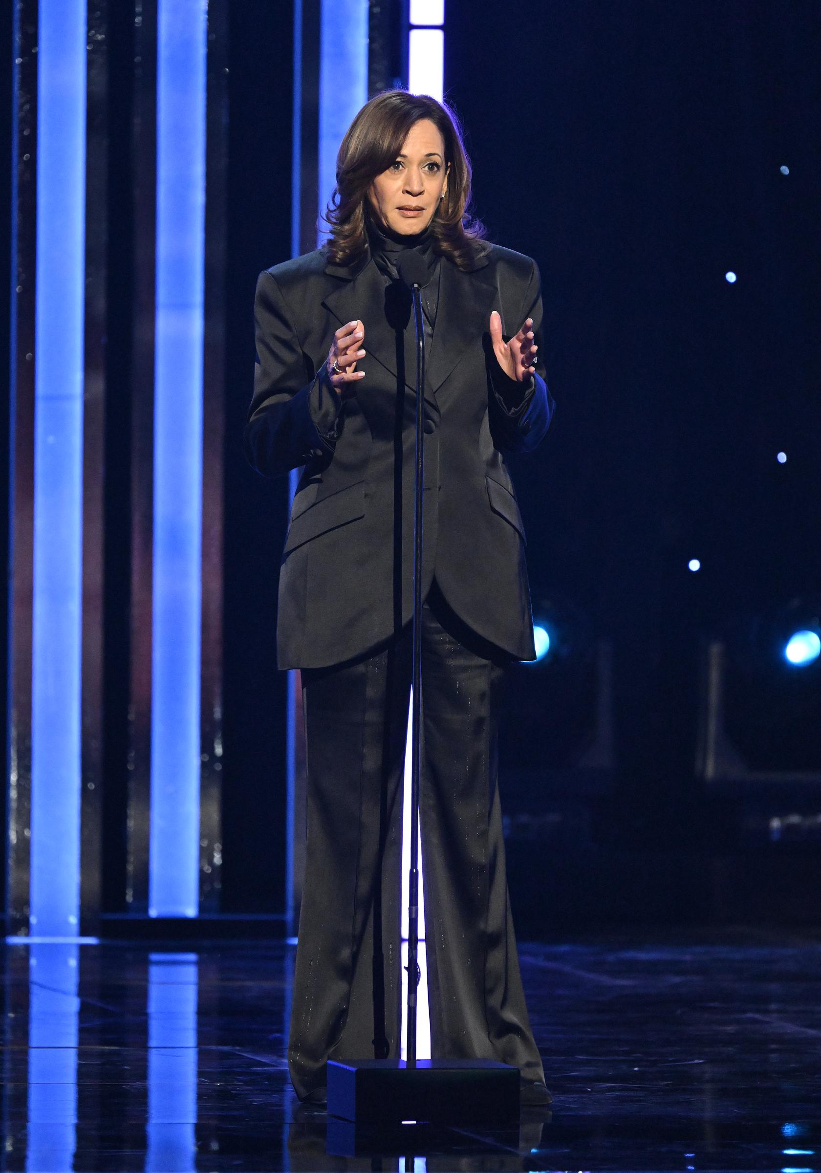 Kamala Harris attends the 56th NAACP Image Awards at the Pasadena Civic Auditorium on February 22, 2025 | Source: Getty Images