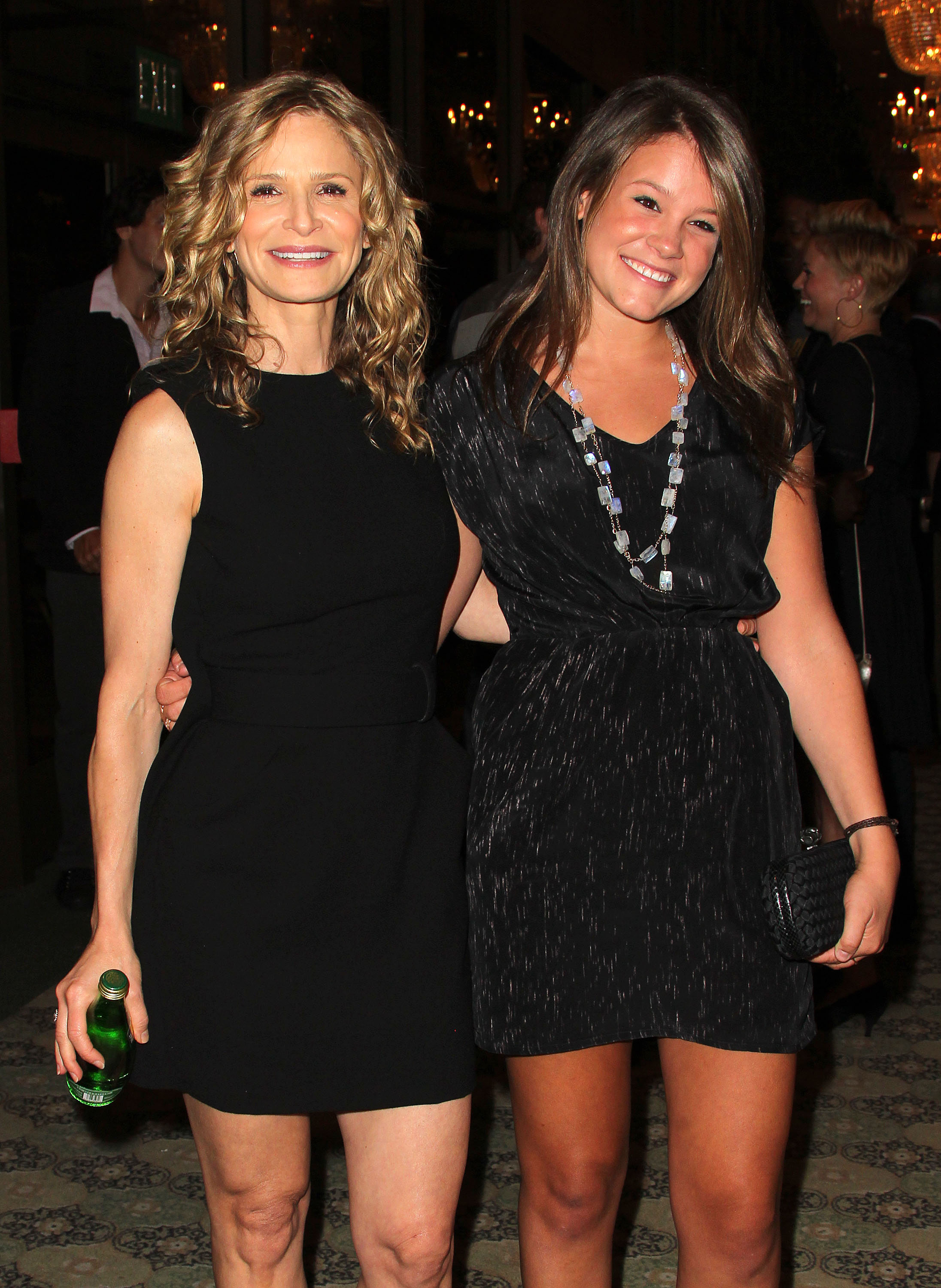 Actress Kyra Sedgwick (L) and daughter Sosie Ruth Bacon attend "The Closer" Celebrates Its 100th Espisode at the Sheraton Universal Hotel on August 27, 2011 in Universal City, California | Source: Getty Images