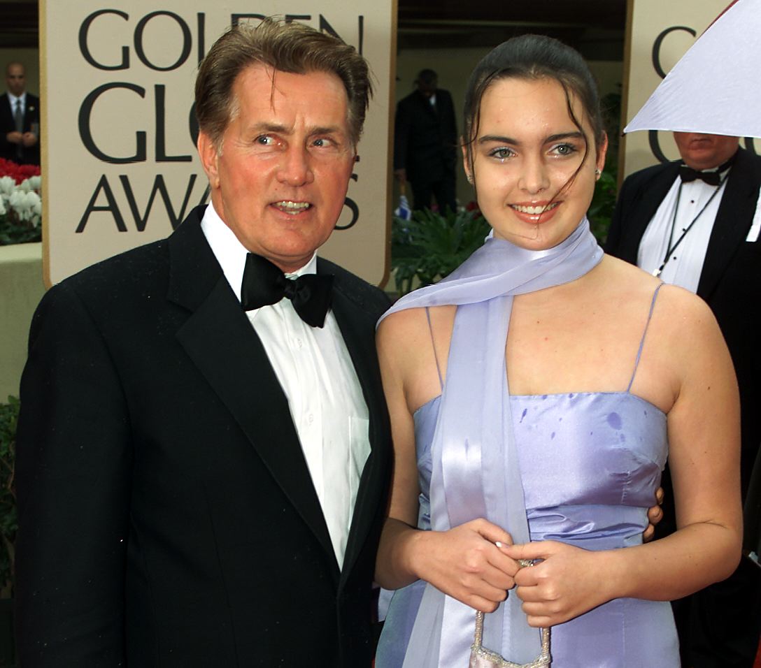 Martin Sheen and his granddaughter Cassandra Estevez at the 57th Annual Golden Globe Awards in Beverly Hills | Source: Getty Images
