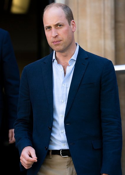  Prince William, Duke of Cambridge visits the Royal Marsden on July 04, 2019 in London, United Kingdom. HRH is the President of The Royal Marsden NHS Foundation Trust | Photo: Getty Images