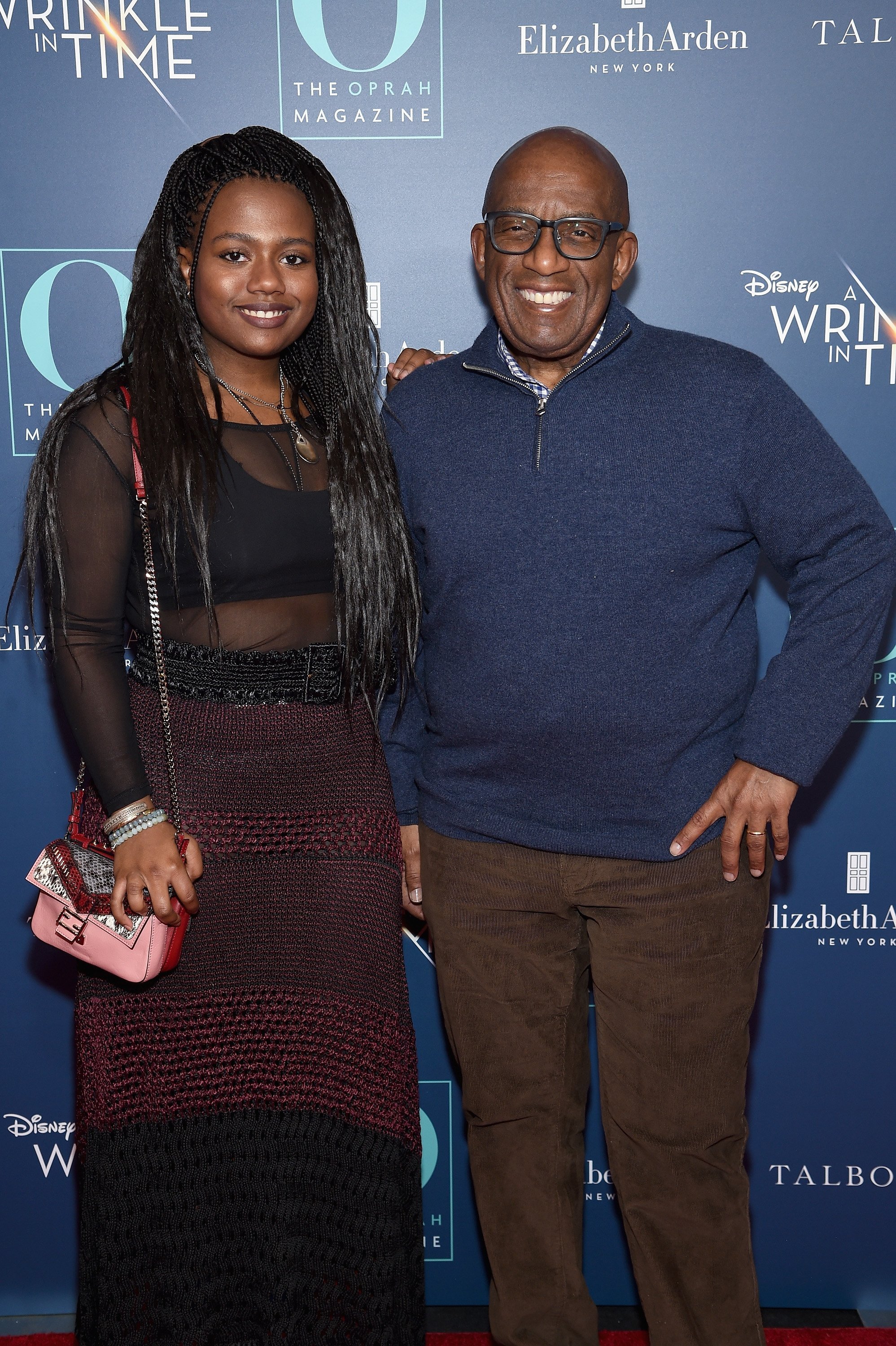 Al Rocker and daughter attend The Oprah Magazine hosts special NYC screening of "A Wrinkle In Time" at Walter Reade Theater. | Source: Getty Images