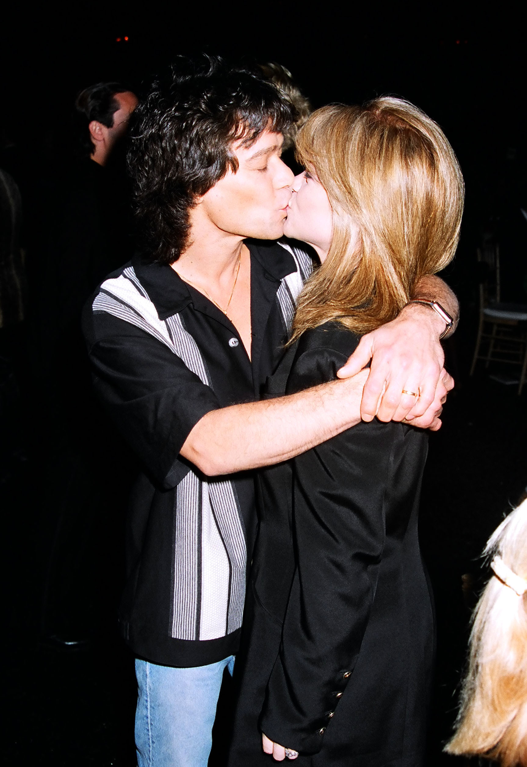 Eddie Van Halen and Valerie Bertinelli at the City of Hope event in Universal City, California in 1996. | Source: Getty Images