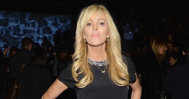 Dina Lohan at the Nicole Miller fashion show during Mercedes-Benz Fashion Week Fall 2014 at The Salon at Lincoln Center in New York City | Photo: Larry Busacca/Getty Images for Mercedes-Benz Fashion Week