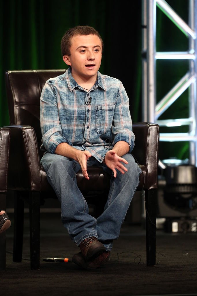 Atticus Shaffer of "The Middle" speaks onstage during the Disney/ABC Television Group portion of the 2017 Summer Television Critics Association Press Tour  | Getty Images