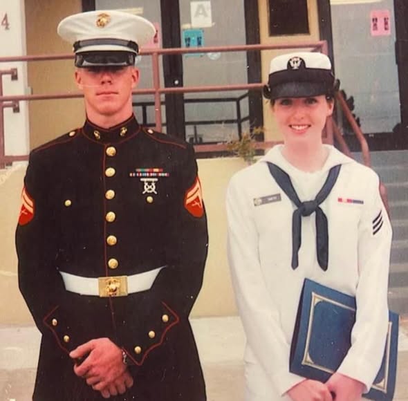 Shannon M. Kent with her colleague, Michael R. Smith | Source: Facebook/joekent4congress